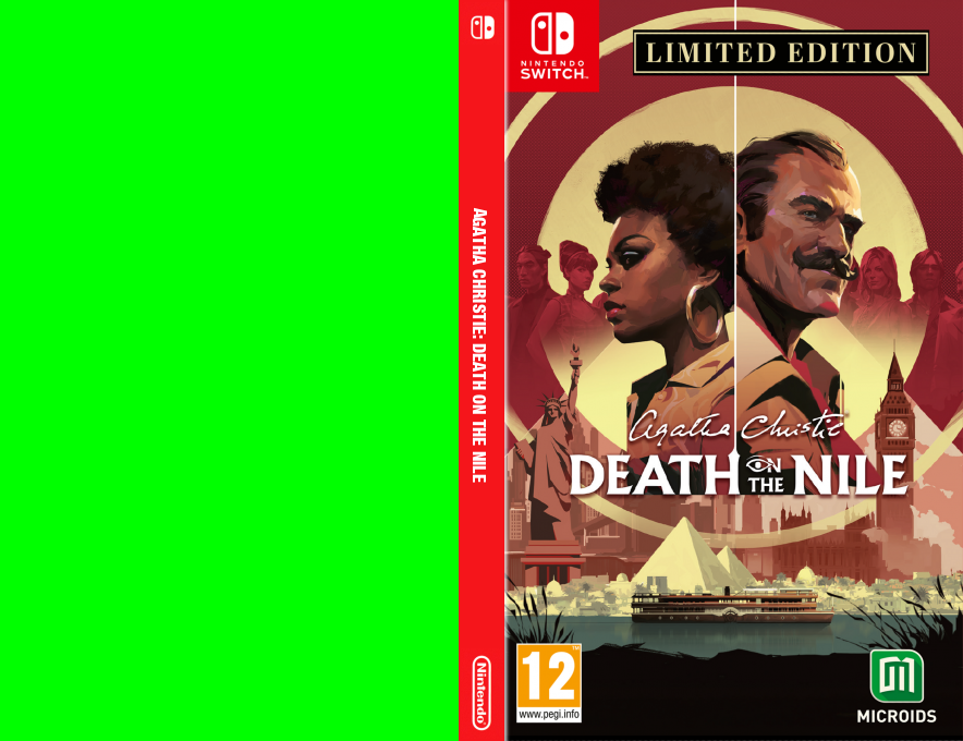 Agatha Christie - Death on the Nile — box-texture (EU)