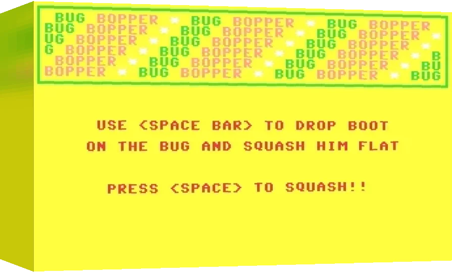 Bug Bopper! — box-3D (WOR)