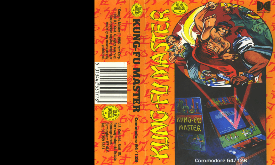 Kung-fu Master — box-texture (EU)