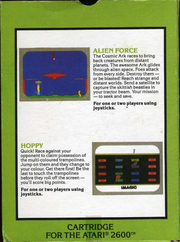 2 Pak Special - Alien Force / Hoppy — box-2D-back (EU)