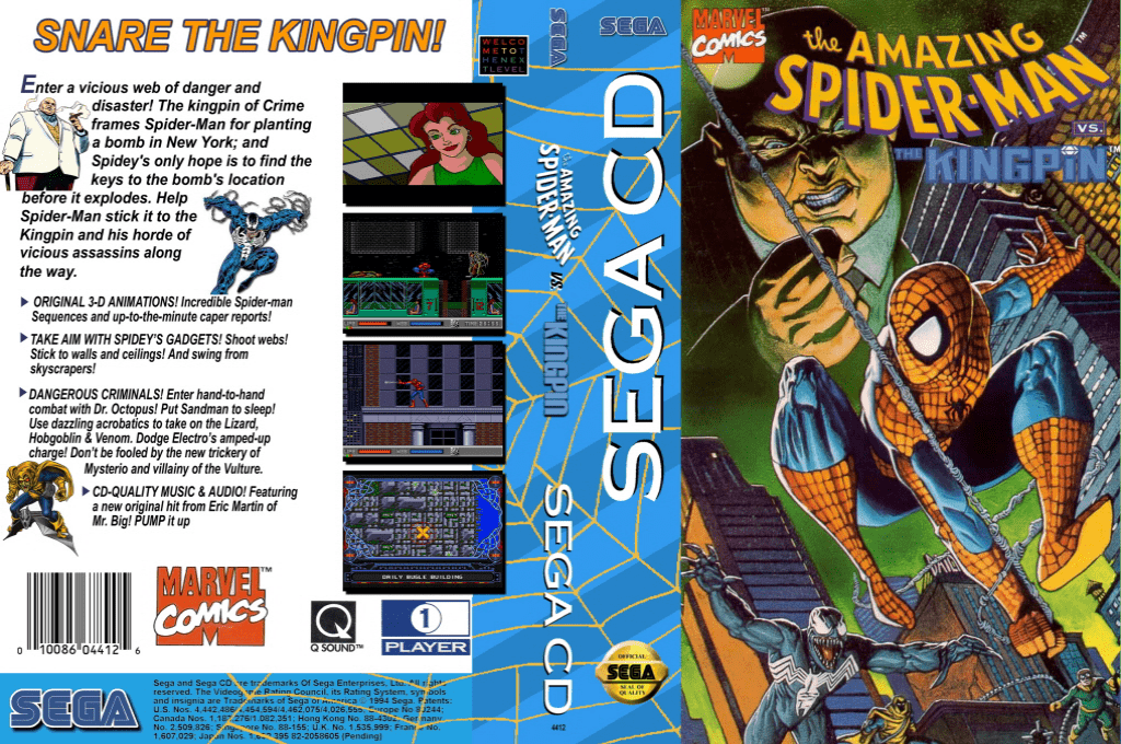 Amazing Spider-Man vs. The Kingpin, The — box-texture (US)