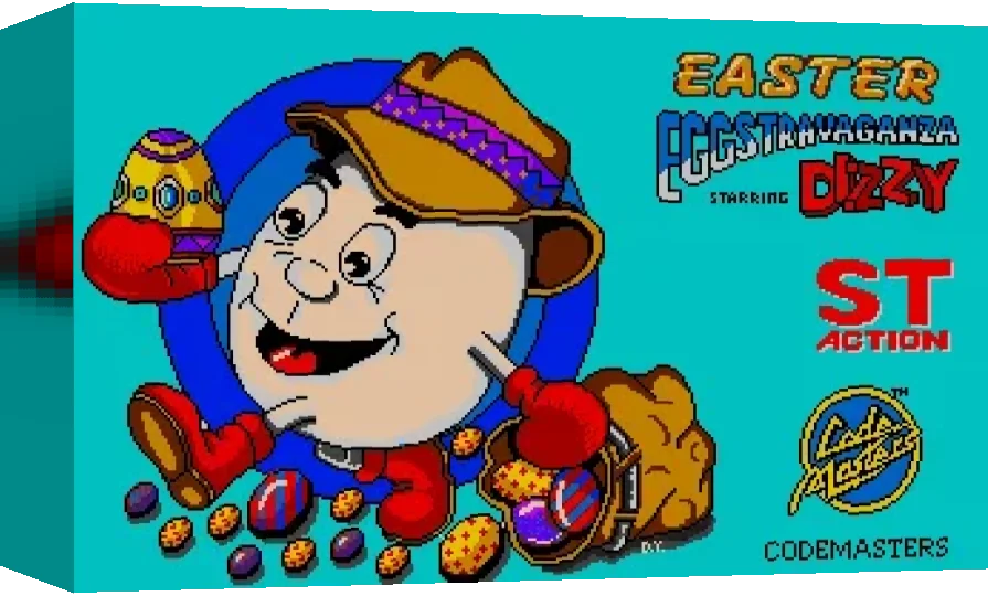 Easter Eggstravaganza Dizzy — box-3D (WOR)