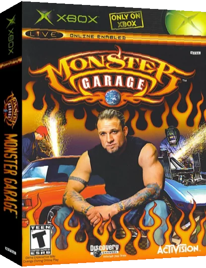 Monster Garage — box-3D (US)