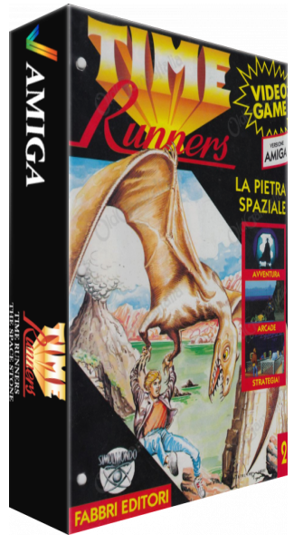 Time Runners 2 - The Space Stone — box-3D (IT)