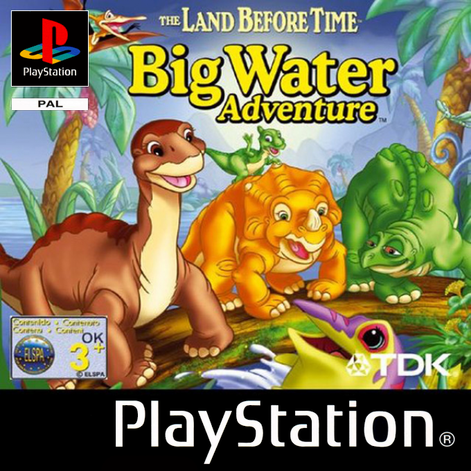 Land Before Time, The - Big Water Adventure — box-2D (EU)