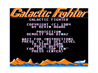 Galactic Fighter — sstitle (WOR)