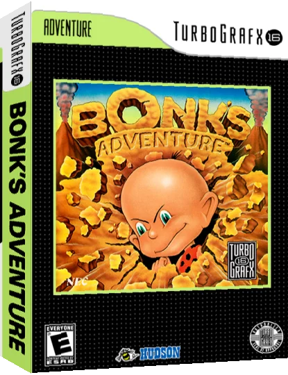 Bonk's Adventure — box-3D (US)