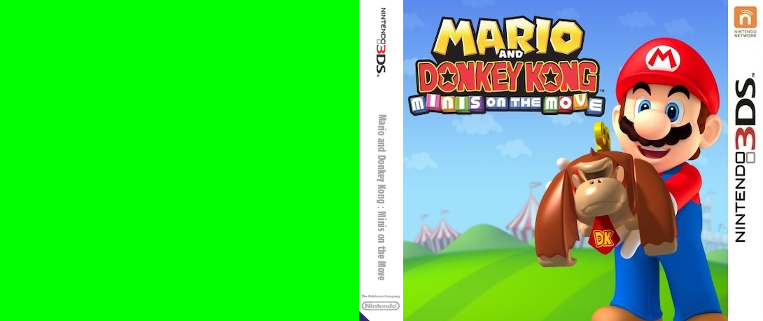 Mario and Donkey Kong : Minis on the Move — box-texture (WOR)