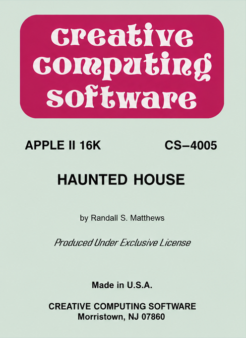 Haunted House box art