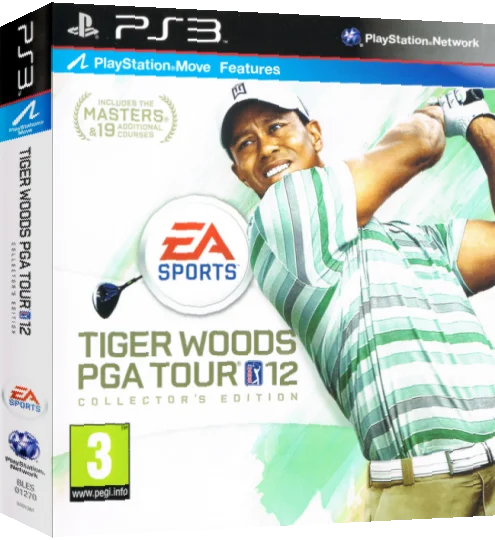 Tiger Woods PGA Tour 12 — box-3D (EU)