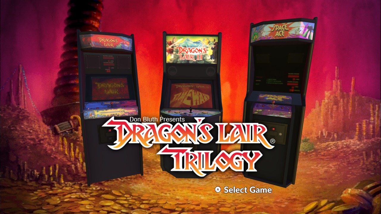 Dragon's Lair Trilogy — sstitle (JP)