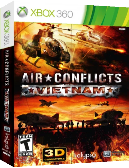 Air Conflicts - Vietnam — box-3D (US)