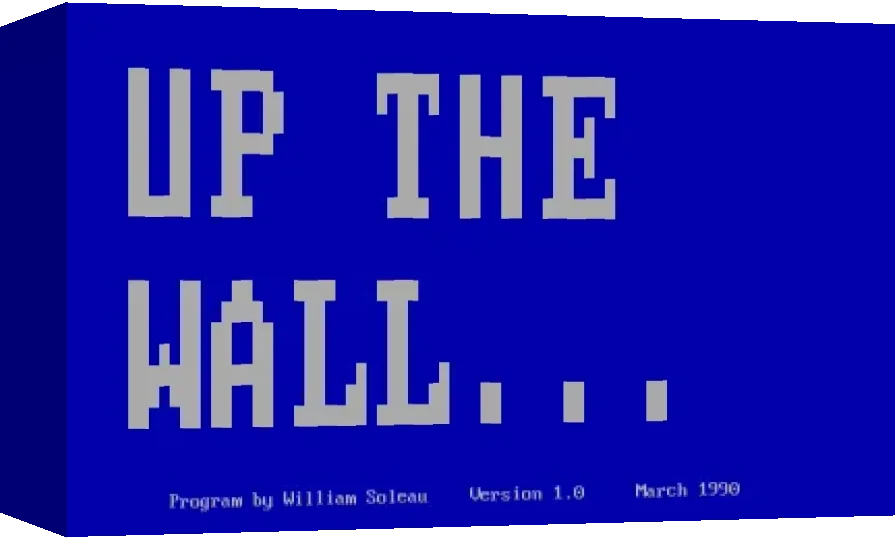 Up the Wall — box-3D (WOR)
