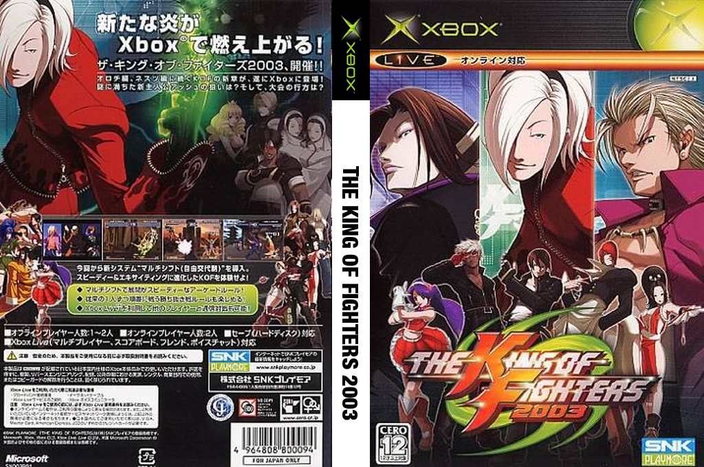 King of Fighters 2003, The — box-texture (JP)