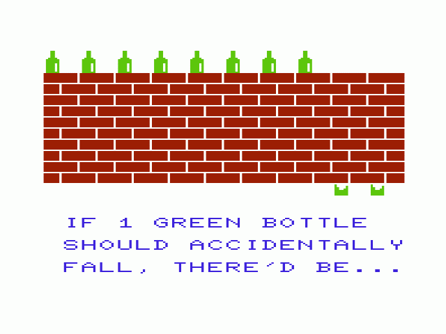 Ten Green Bottles — ss (WOR)