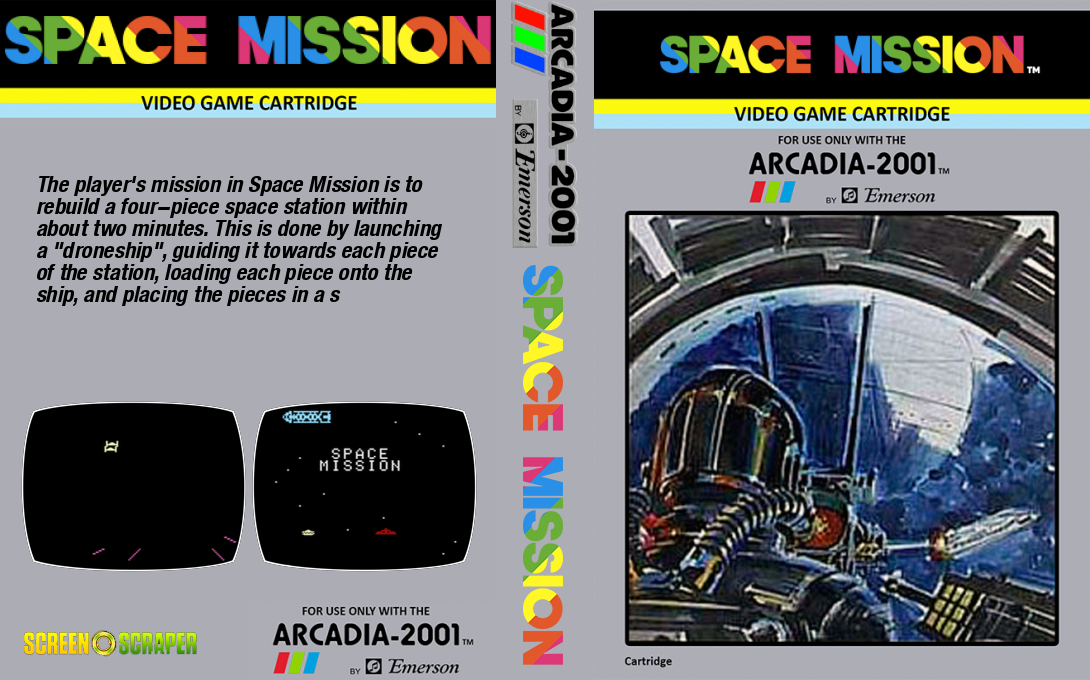 Space Mission — box-texture (US)