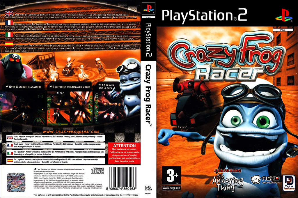 Crazy Frog Racer — box-texture (EU)