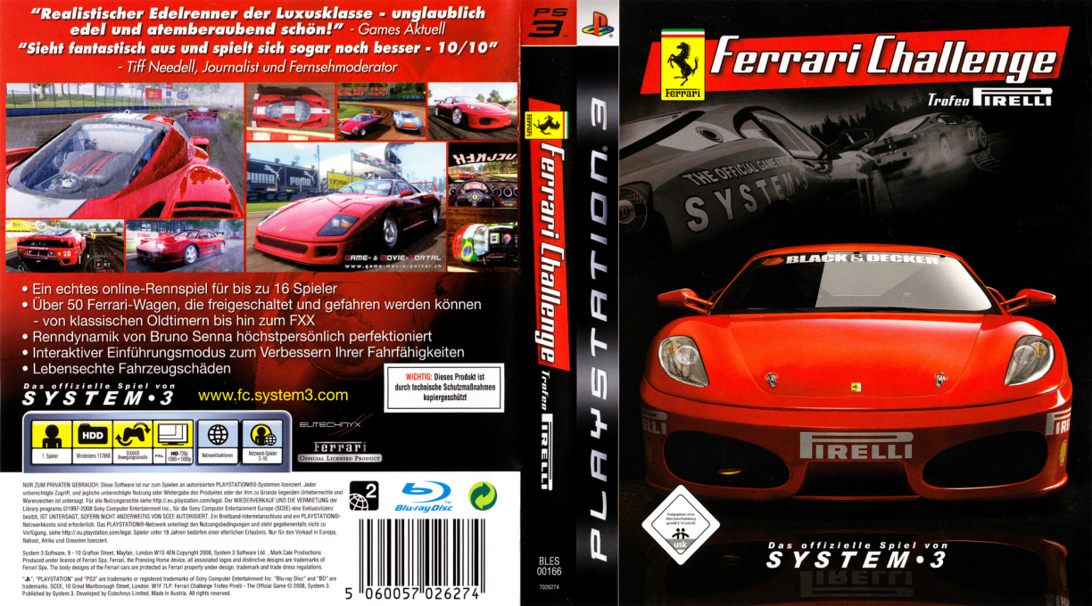 Ferrari Challenge - Trofeo Pirelli — box-texture (DE)