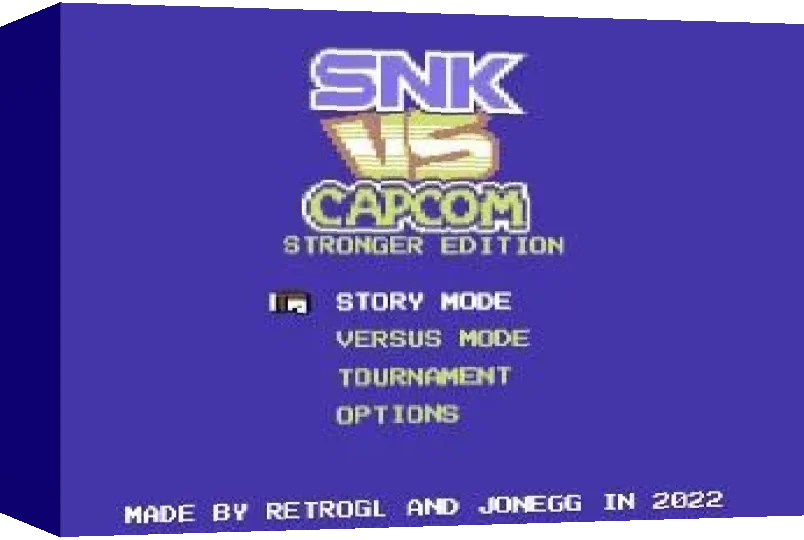 SNK vs CAPCOM - Stronger Edition — box-3D (WOR)