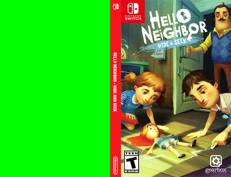 Hello Neighbor - Hide And Seek — box-texture (US)