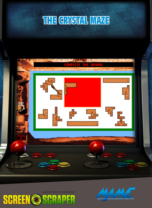 Crystal Maze, The — box-2D (SS)