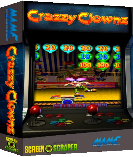 Crazzy Clownz — box-3D (SS)