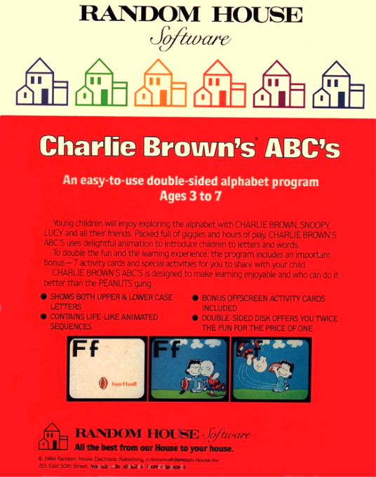 Charlie Brown's Abc's — box-2D-back (US)