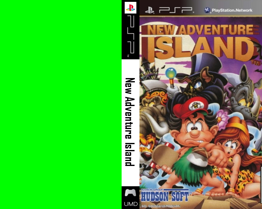 New Adventure Island — box-texture (WOR)