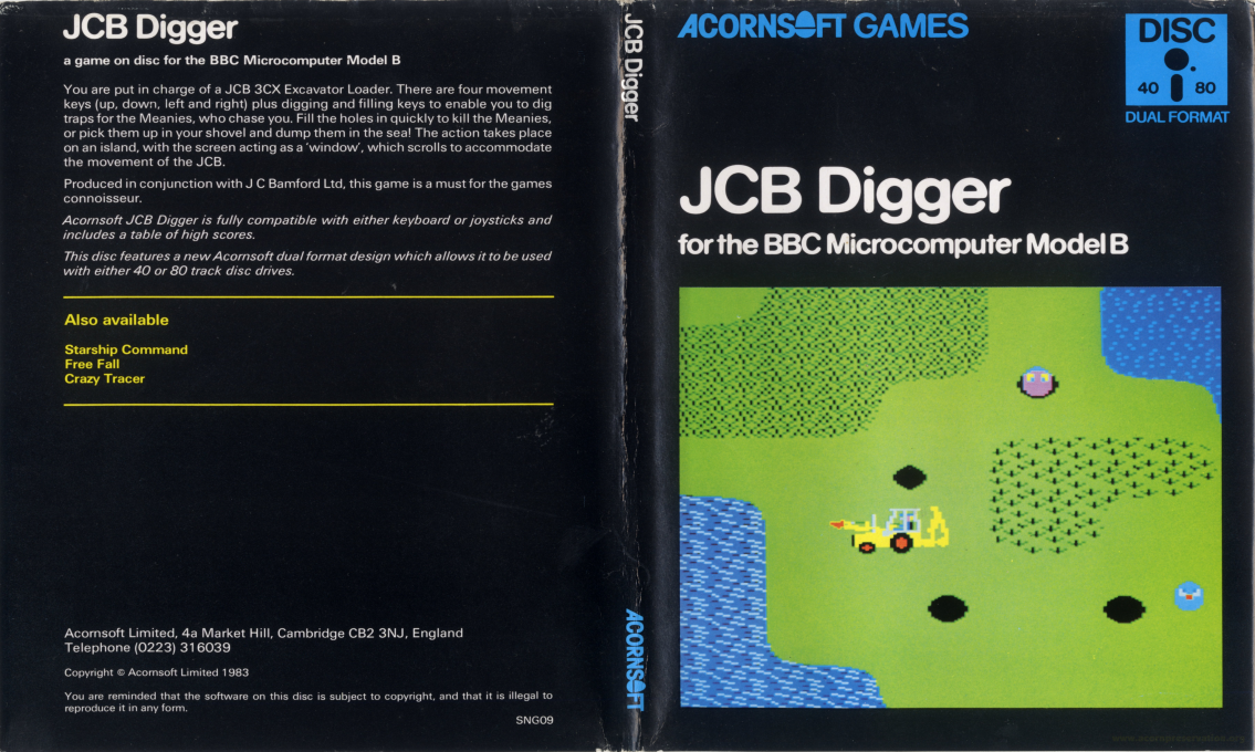 JCB Digger — box-texture (EU)