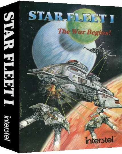 Star Fleet 1 - The War Begins! — box-3D (US)