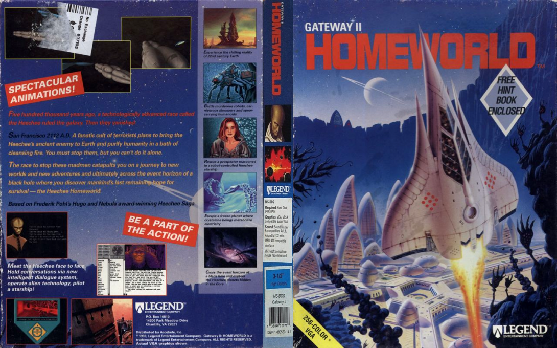 Gateway 2 - Homeworld — box-texture (US)