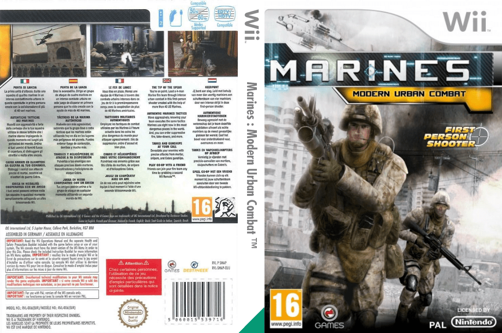 Marines - Modern Urban Combat — box-texture (FR)