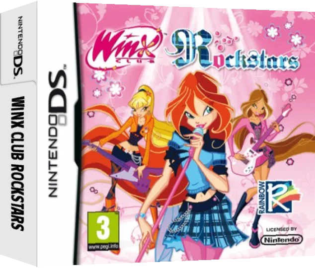 Winx Club - Rockstars — box-3D (EU)