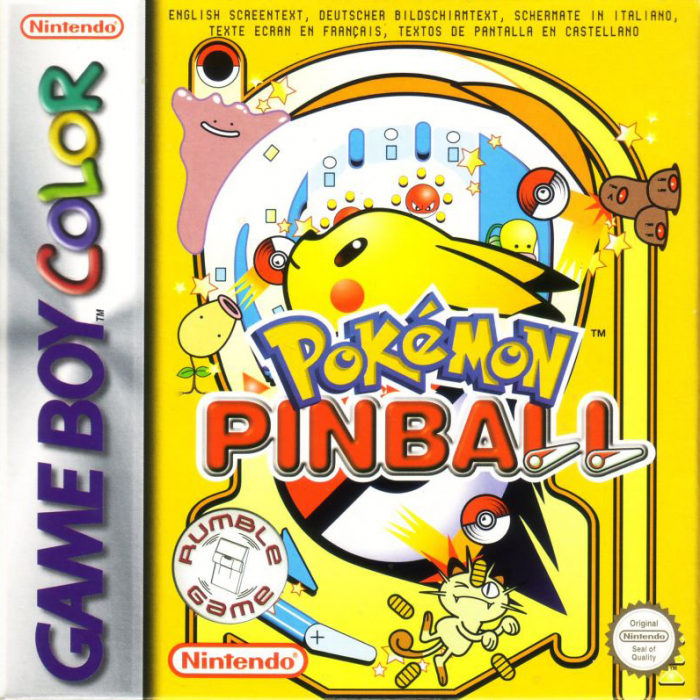 Pokémon Pinball — box-2D (EU)