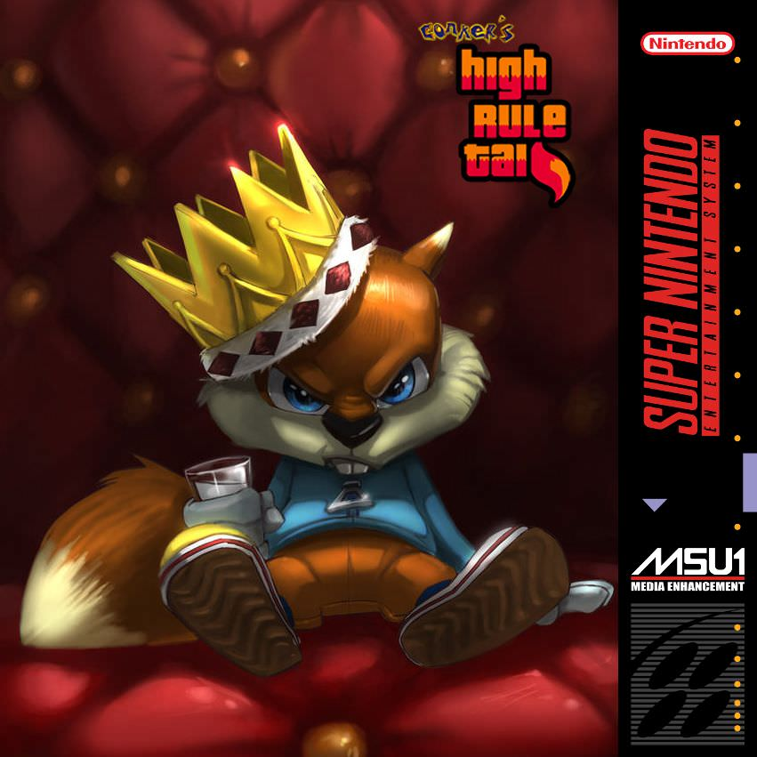 Conker's High Rule Tail box art