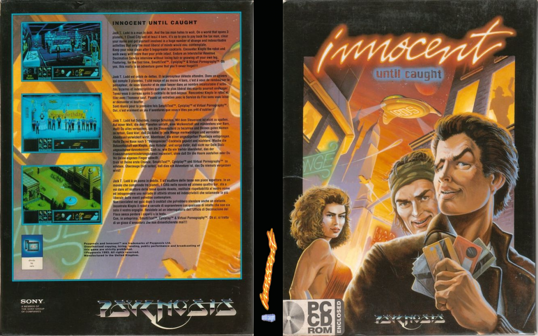 Innocent Until Caught — box-texture (EU)