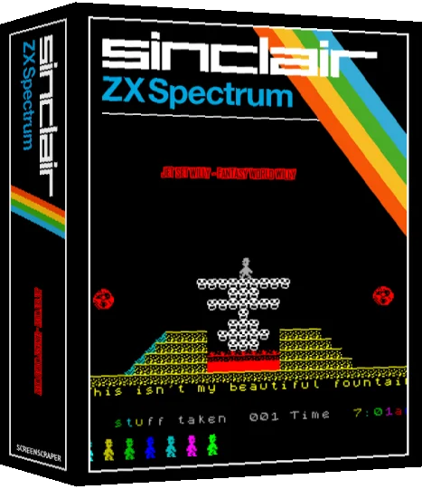 Jet Set Willy - Fantasy World Willy — box-3D (SS)