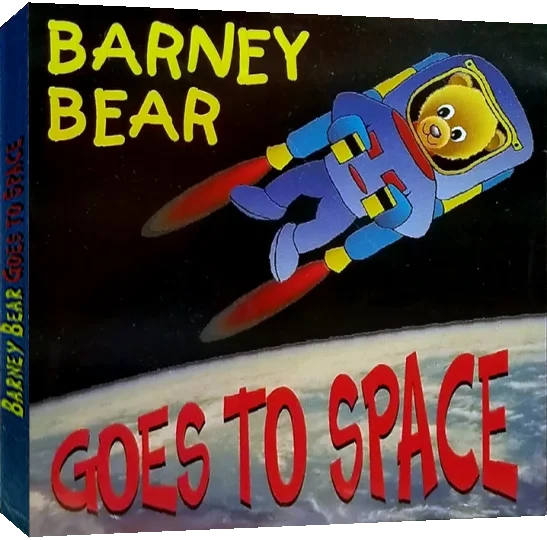 Barney Bear Goes To Space — box-3D (CUS)