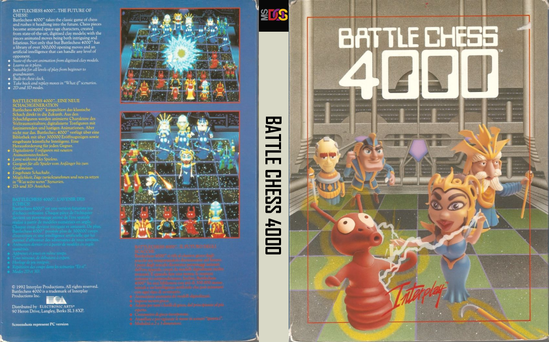Battle Chess 4000 — box-texture (EU)