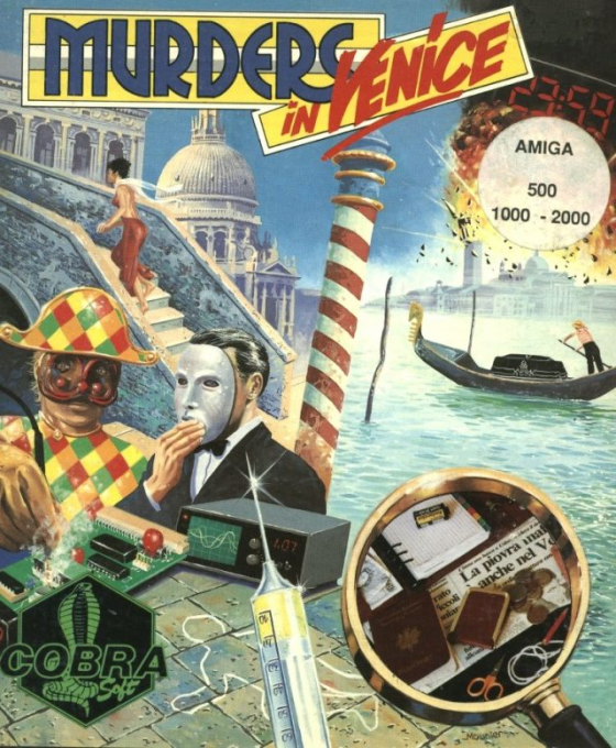 Murders in Venice box art