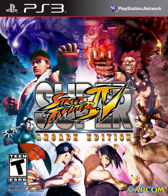 Super Street Fighter IV - Arcade Edition box art
