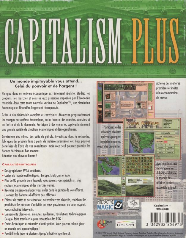 Capitalism Plus — box-2D-back (FR)