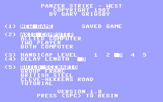 Panzer Strike — sstitle (WOR)
