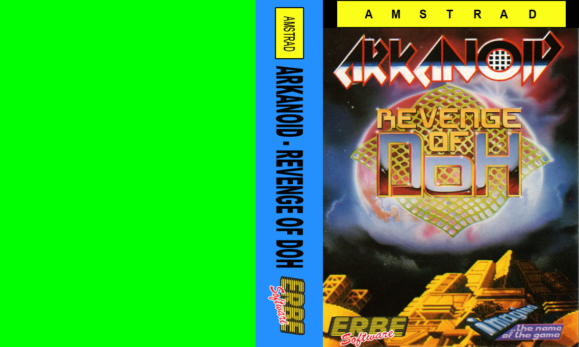 Arkanoid - Revenge Of Doh — box-texture (SP)
