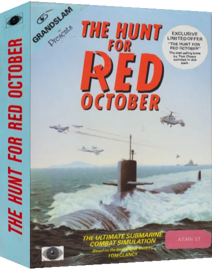 Hunt For Red October, The - The Book — box-3D (EU)