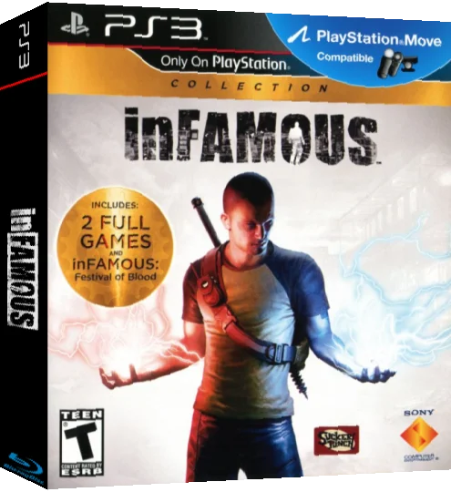 inFamous Collection — box-3D (US)