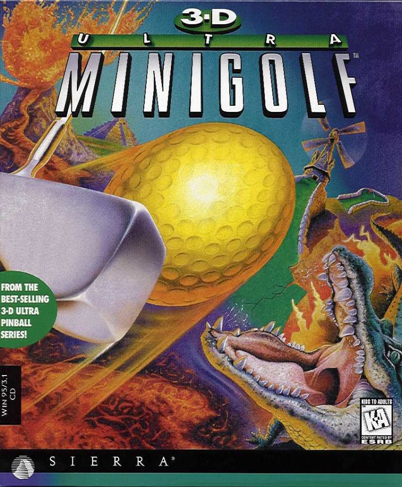 3-D Ultra Minigolf box art