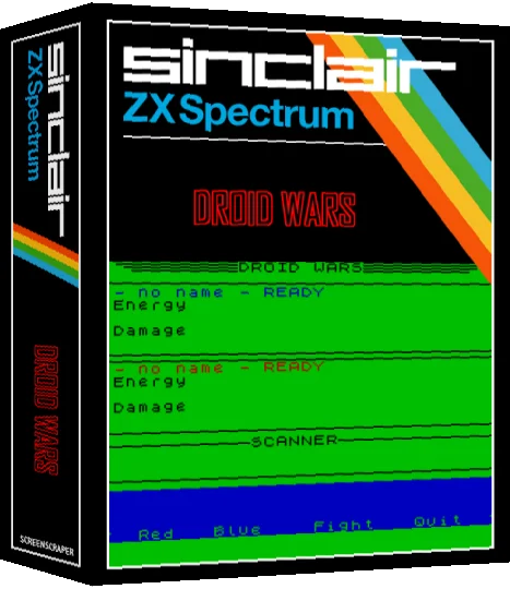 Droid Wars — box-3D (SS)