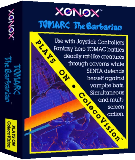 TOMARC the Barbarian — box-3D (US)