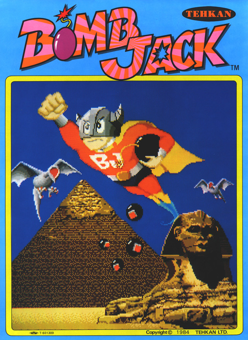 Bomb Jack — box-2D (EU)